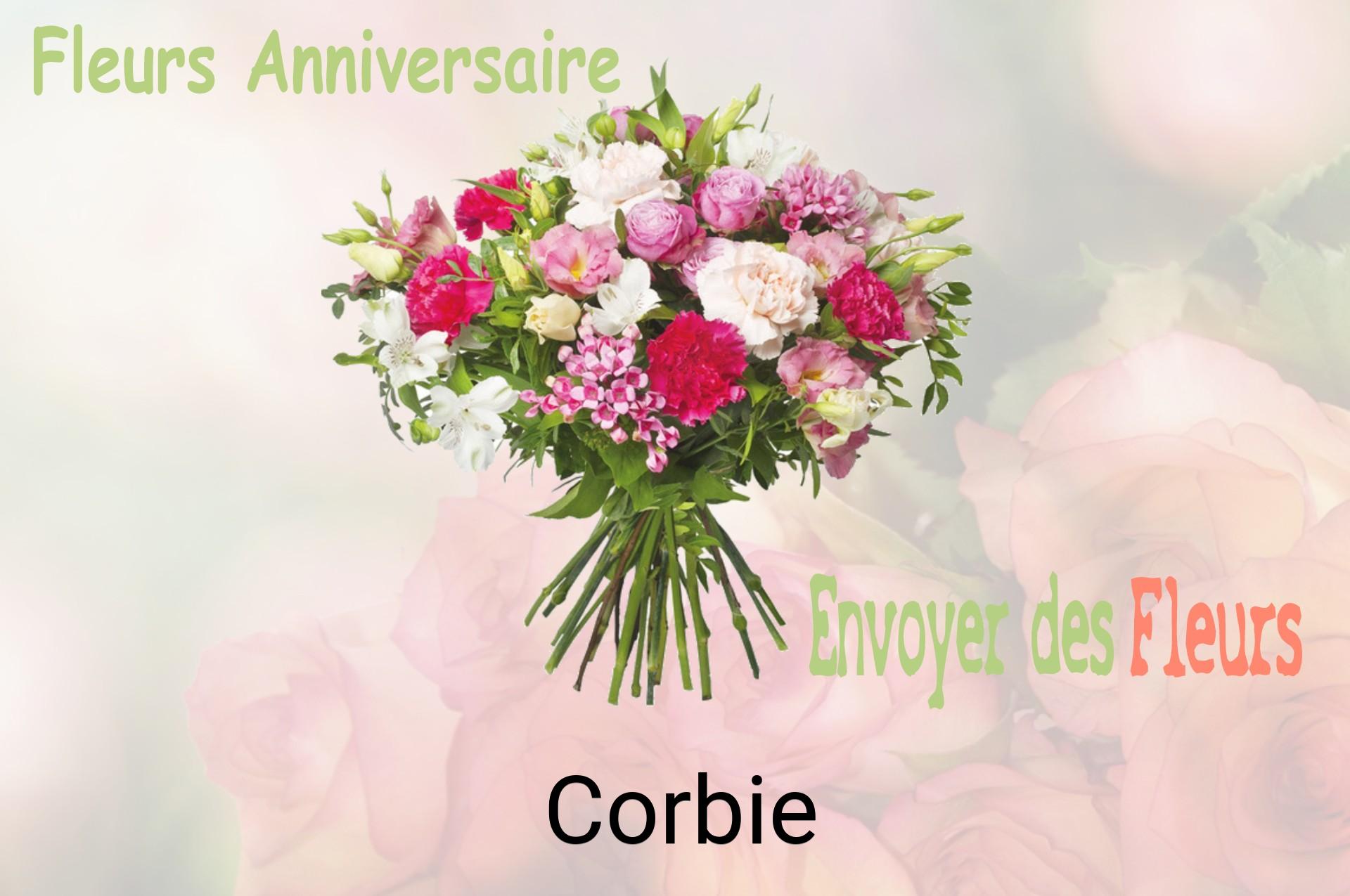 Bouquet de fleurs d’anniversaire livré à Corbie